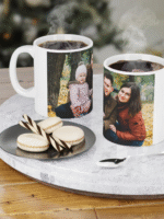 AMGHUB Personalized Photo on Coffee Mug | Cup for Gift - White Ceramic Mugs Name Gifts for Birthday 350 ml