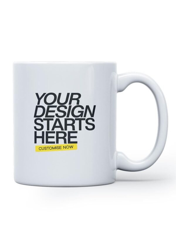 AMGHUB Customized Mug with Photo/Personalized Custom Photo Quote White AA Cup for Gift/Customised Mug for Mother Day Gift, Birthday, Anniversary, Durable, Ceramic-250 ML
