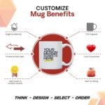 AMGHUB Customized Mug with Photo/Personalized Custom Photo Quote White AA Cup for Gift/Customised Mug for Mother Day Gift, Birthday, Anniversary, Durable, Ceramic-250 ML