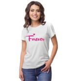 AMGHUB NP18 Men's & Women's Round Neck T-Shirt-Together Forever | Always Protec Trust King Queen-Pack of 2-Couple T-Shirts