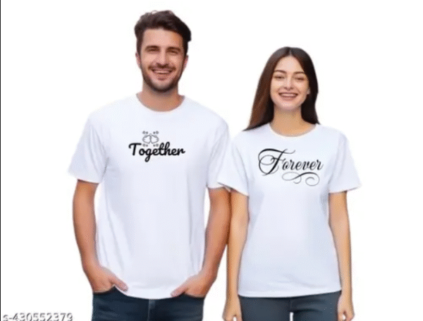 AMGHUB Together Forever - Couple T-shirts (Pack of 2)