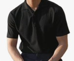 AMGHUB Customized Polo T-Shirt – Add Your Logo, Photo, Name, or Text | Unisex | Black, White, Navy Blue, Grey
