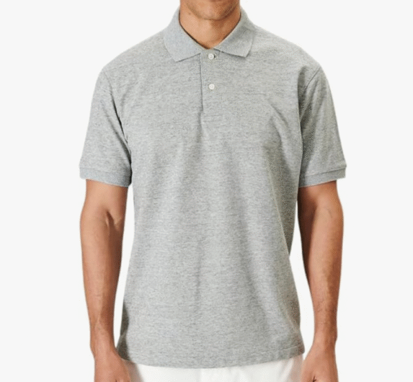 AMGHUB Customized Polo T-Shirt – Add Your Logo, Photo, Name, or Text | Unisex | Black, White, Navy Blue, Grey