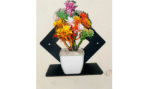 AMGHUB Wooden Wall Hanging Combo Set – Religious & Decorative Wall Shelf Set for Home Décor | Set of 8 (N0012)