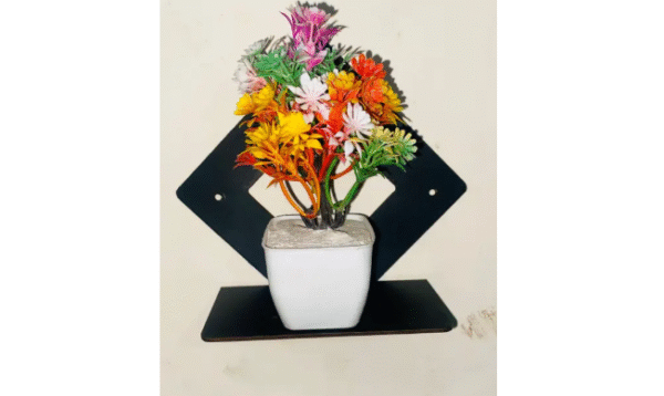 AMGHUB Wooden Wall Hanging Combo Set – Religious & Decorative Wall Shelf Set for Home Décor | Set of 8 (N0012)