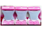 AMG HUB Women’s Razor – SmoothGlide Disposable Razors (Pack of 6)