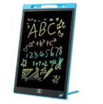 AMGHUB 12-Inch LCD Writing Tablet with Stylus Pen – Colorful Screen Magic Slate for Kids & Adults (Multicolor)