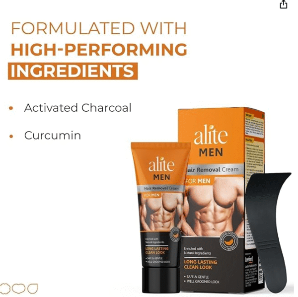 Hair Removal Cream for Men – Body & Intimate Areas | Gentle, Sulfate-Free, Skin-Friendly Formula | 60g Each (Pack of 2) – by AMGHUB