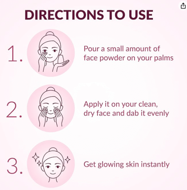 AMGHUB - FOGG White Tone Face Matte Powder (Pink) - Pack of 2 | 75g Each | For All Skin Types | Oil-Free, Even-Toned Skin Instantly