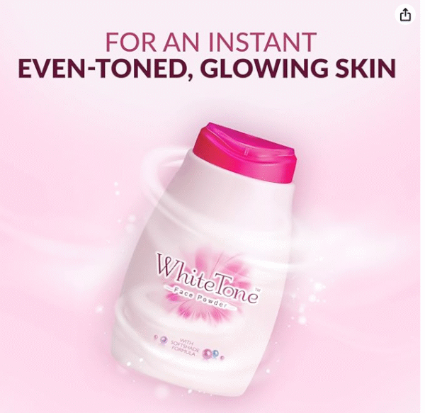 AMGHUB - FOGG White Tone Face Matte Powder (Pink) - Pack of 2 | 75g Each | For All Skin Types | Oil-Free, Even-Toned Skin Instantly