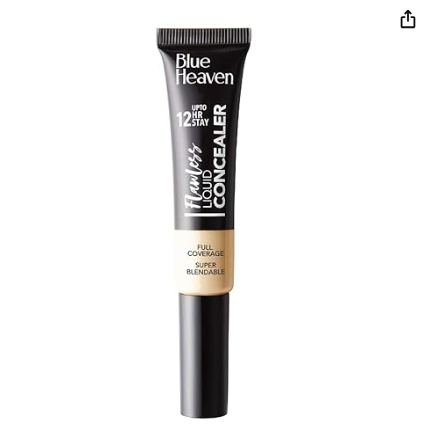 Amghub | Blue Heaven Flawless Matte Liquid Concealer – Vanilla 101 (17ml, Pack of 1)