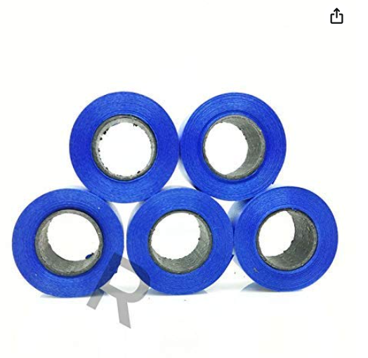 AMGHUB ANVRITI Premium Party Balloon Curling Blue Ribbon for Birthday, Wedding Party Decorations (Width: 1 inch, Length: 25 mtr)