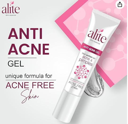 Alite Skin Care Combo Pack of 3 (2 Anti-Acne Gels – 15g Each & 1 Charcoal Face Wash – 75g)