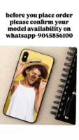 AMGHub Customized Image Print Back Cover for Redmi Phones – Flexible, Pack of 1