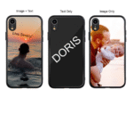 AMGHub Customized Image Print Back Cover for Vivo Smartphones – Flexible, Black, Pack of 1