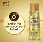 Emami 7 Oils in One Hair Oil, Pack of 4 (400ml)