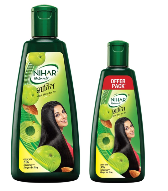 Nihar Shanti Amla Badam Hair Oil (500ml + 275ml Combo Pack)