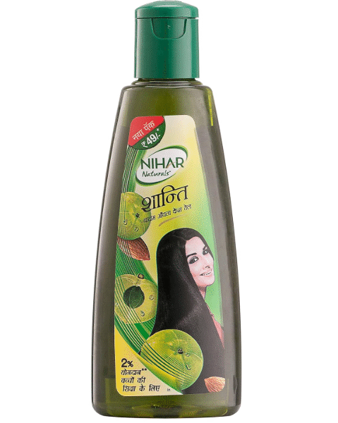 Nihar Naturals Shanti Amla Badam Hair Oil, 275.ml