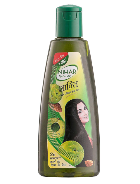 Nihar Naturals Shanti Amla Badam Hair Oil, 275.ml