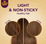 Bajaj Almond Drops Hair Oil, 300ml (Pack of 2) – Nourishing Hair Oil