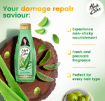 Hair & Care Damage Repair Non-Sticky Hair Oil with Aloe Vera, Olive Oil & Green Tea – 500ml