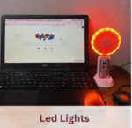 Portable Mini Hand Fan with Stand – USB Rechargeable Personal Cooling Fan