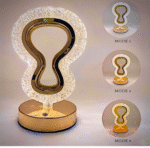 MM TOYS Mini Portable USB Fan with LED Light – Rechargeable, Foldable & 3-Speed Settings