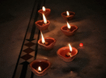 AMGHUB Clay Diya Holder – Decorative Pack of 51