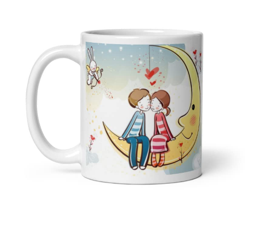 AMGHUB Couple Surname Printed Cushions “Mr & Mrs Arora” (Set of 2 with Fillers, 12x12 Inches)