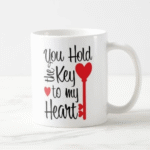 AMGHUB Ceramic Printed Tea/Coffee Mug – Love Quotes (Design-5, 330 ml)