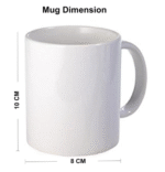 AMGHUB Karwa Chauth Gift Hamper – Mug & Greeting Card (325 ml)