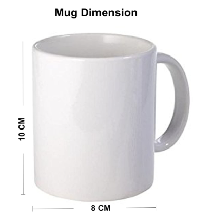 AMGHUB Karwa Chauth Gift Hamper – Mug & Greeting Card (325 ml)