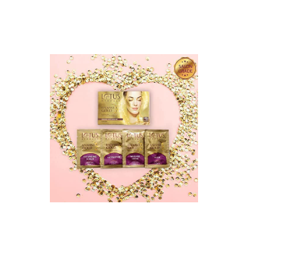 VLCC Insta Glow Gold Bleach – Pack of 4 (30g x 4)