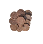 AMGHUB Desi Cow Dung Upla – Natural Cow Dung Cakes for Havan, Puja & Organic Use | 100% Pure, Eco-Friendly, and Sun-Dried (10 Round Pieces)