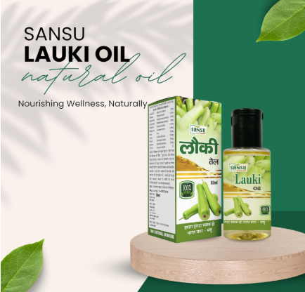 Sansu Bottle Gourd (Lauki) Oil – 100ml × 7