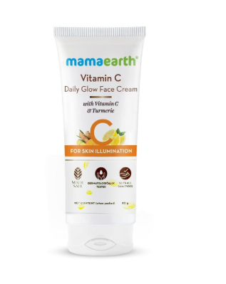 Mamaearth Vitamin C Daily Glow Face Cream – 80g