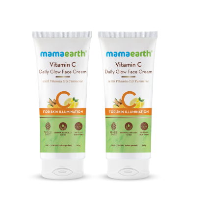 Mamaearth Vitamin C Daily Glow Face Cream – Pack of 2